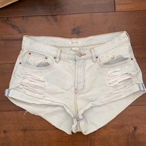 Billabong light wash Jean shorts